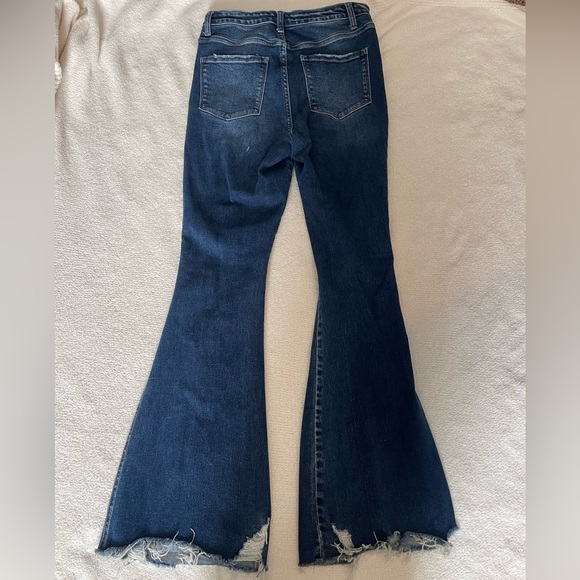 Womens Flying Monkey flare jeans - Picture 3 of 4